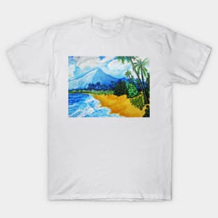 beautiful lakeside scenery T-Shirt